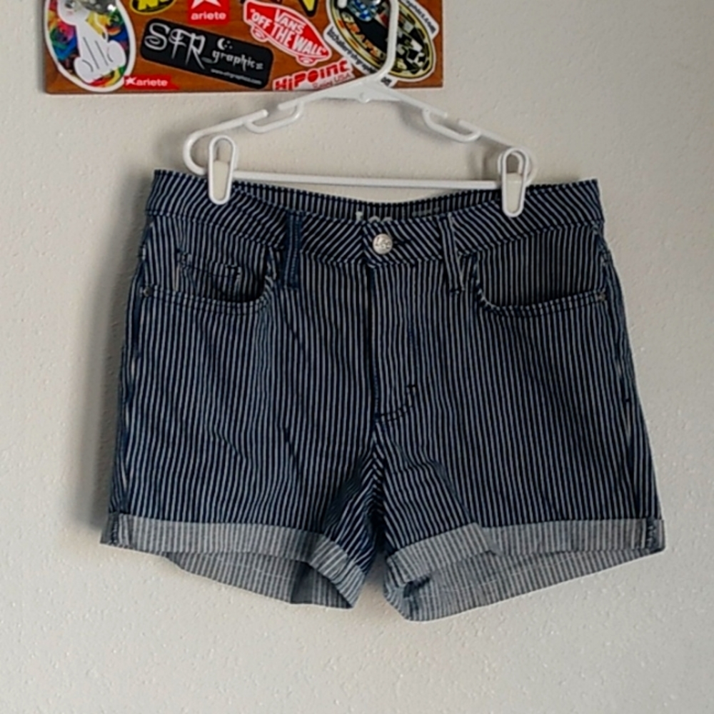 Striped Lee shorts